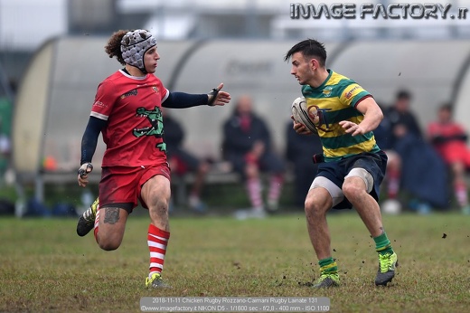 2018-11-11 Chicken Rugby Rozzano-Caimani Rugby Lainate 131
